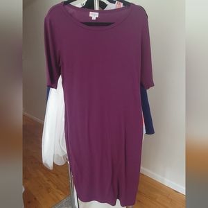 Lularoe Purple dress, Large